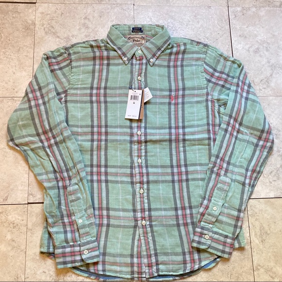 Polo Ralph Lauren Other - Polo Ralph Lauren Untucked Fit Button Down Shirt Classic Fit